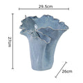 Axyaa Cave Stone Ceramic Vase for Home Decor and Floral Arrangements