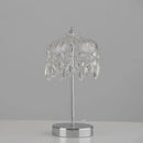 Axyaa Crystal LED Table Lamp for Bedroom Living Room Decor