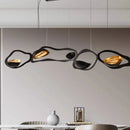 Axyaa Nordic Style Chandelier - Creative Minimalist Lighting Fixture for Living Room & Dining Room