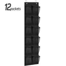 Axyaa Over the Door Shoe Organizer with Large Mesh Pockets