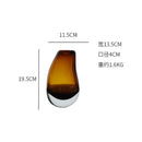 Axyaa Glass Art Vase for Flowers and Hydroponics