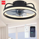 Axyaa LED Ceiling Fan with Remote Control, Mute Operation, Timer, 55W