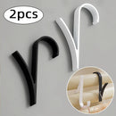 Axyaa Towel Holder Heated Radiator Rail Hooks; Home Cabinet Coat Scarf Hanger Rack