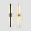 Axyaa Brass Gold LED Sconce Wall Lamp for Home Hotel Bedroom Modern Nordic Style