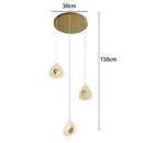 Axyaa Nordic Chandeliers Dining Room Pendant Lights Ceiling Hanging Lamps