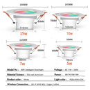 Axyaa Smart Zigbee LED Downlight: Dimmable, Color Change, Voice Control