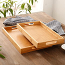 Axyaa Bamboo Tea Tray, Food Storage, Dinner Plate, Kitchen Tableware
