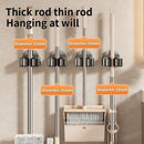 Axyaa Wall-Mounted Mop and Broom Hook - Ancient-Style Bathroom and Kitchen Hanger