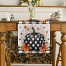 Thanksgiving Buffalo Table Runner by Axyaa: Kitchen Holiday Party Decor & Dining Table Cloth