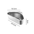 304 Stainless Steel Sink Caddy by Axyaa: Organize Sponge, Soap, and Fruits Efficiently