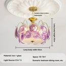 Axyaa Luxe Glass Pendant Light for Master Bedroom & Living Room