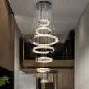 Axyaa Exquisite Hall and Staircase Chandelier - Indoor Ceiling Lights