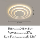 Axyaa Nordic Corrugated Chandelier Flush Mount Ceiling Light