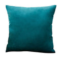 Blue Velvet Cushion Cover for Stylish Home Decor by Axyaa