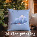 Christmas Digital-Printed Pillow Covers for Home Decor by Axyaa