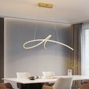 Axyaa Smart LED Chandelier for Dining Room and Kitchen - Modern Hanging Fixture