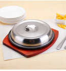 Axya Stainless Steel Sushi Steak Lid Cover Pan Stove Kitchen Cookware