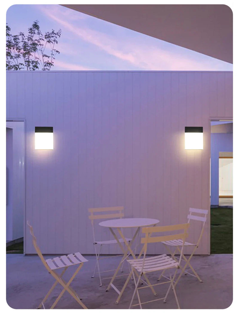 Axyaa Aluminum LED Wall Lamp for Indoor and Outdoor Lighting