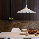 Axyaa Lotus Leaf Nordic Ceramic Chandelier - Modern Minimalist Table Lamp