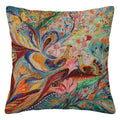 Axyaa Bird Flower Linen Pillowcase Sofa Cushion Cover Home 40x40-60x60