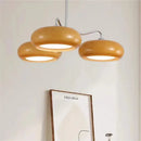 Axyaa Mid Century Brass Glass Chandelier Light Fixture - Elegant Lighting for Home