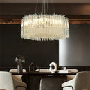 Axyaa Modern Crystal LED Chandeliers in Chrome/Gold for Elegant Decor
