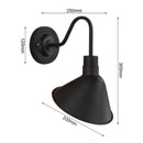 Axyaa Vintage Farmhouse Wall Sconce for Indoor Lighting in Restaurants and Bars