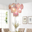 Axyaa French Antique Murano Glass Chandeliers - Elegant Bedroom Lamps for Upscale Restaurants