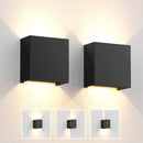 Axyaa Modern 6W LED Wall Sconces for Indoor Outdoor Living Room Bedroom
