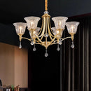 Axyaa Modern LED Pendant Chandeliers for Living Room and Bedroom