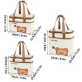 Axyaa Insulated Lunch Bag - Large Capacity, Waterproof, Portable Cooler for Camping, Picnic