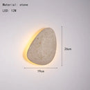 Axyaa Marble LED Wall Light Dimmable Sconce Indoor Minimalist Lamp