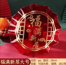 Axyaa Big Fu Zi Fruit Plate - Melon & Snack Plate for Home, BPA-Free