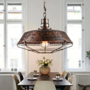 Axyaa Retro Industrial Pendant Light for Vintage Home Lighting Fixtures.