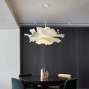 Axyaa White Butterfly LED Chandelier for Dreamy Living Room & Bedroom