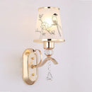 Axyaa Nordic LED Wall Lamp Retro Style for Bedroom and Living Room