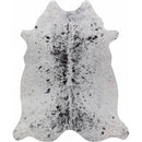 Axyaa Cow Print Faux Hide Rug: Zebra Design Durable Carpet for Home Decor