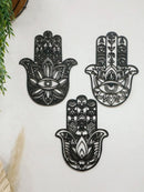 Axyaa Gothic Black Hand Ornaments with Evil Eye, Home Decor Witchcraft Room Decor