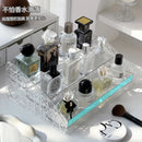 Axyaa Acrylic Perfume Organizer Nail Polish Display Stand with Large Capacity