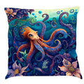 Axyaa Ocean Series Pillowcase - Fish Sea Turtle Whale Printed Cushion Cover