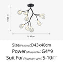 Luxurious Firefly LED Chandelier by Axyaa - Modern Nordic Home Lighting