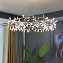 Axyaa Nordic Art LED Pendant Light Chandelier for Living Room, Restaurant, and Kitchen