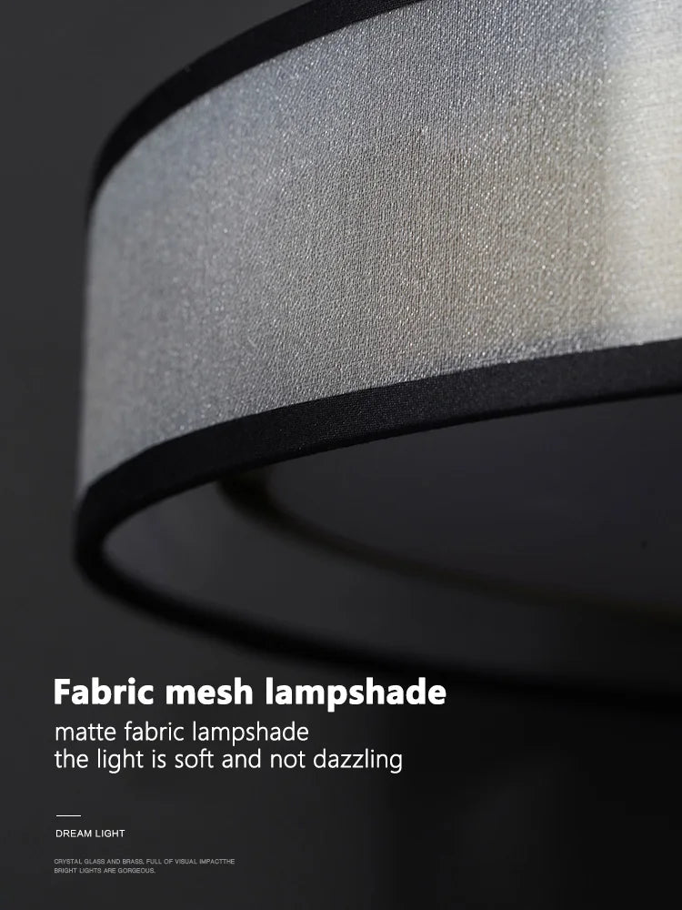 Axyaa Round Sun Table Lamp: Modern Nordic Ceiling Lighting