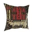 Axyaa Vintage Cinema Ticket Pillowcase 45x45cm