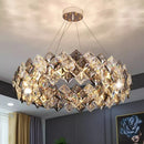 Axyaa Luxury Crystal Chandelier for Living, Bedroom, Dining Room Lighting