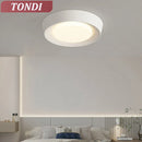 Axyaa LED Ceiling Light: Modern Room Lighting for Home Decor - White & Black