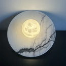 Axyaa Alabaster Wall Sconce: Elegant Marble Ceiling Light Fixture