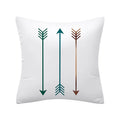Axyaa Geometry Polyester Cushion Cover 45x45, Decorative Sofa Pillowcase Blue Yellow Black Home Décor
