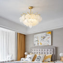 Axyaa Modern Black Gold Copper Chandelier: Nordic Living Room & Restaurant Light