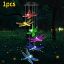 Axyaa Solar Wind Chime: Outdoor Garden Decoration for Romantic Ambiance